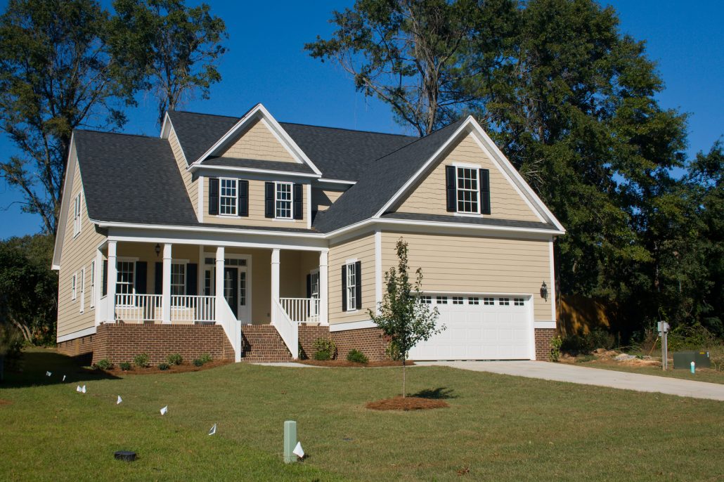 vinyl siding on Virginia home