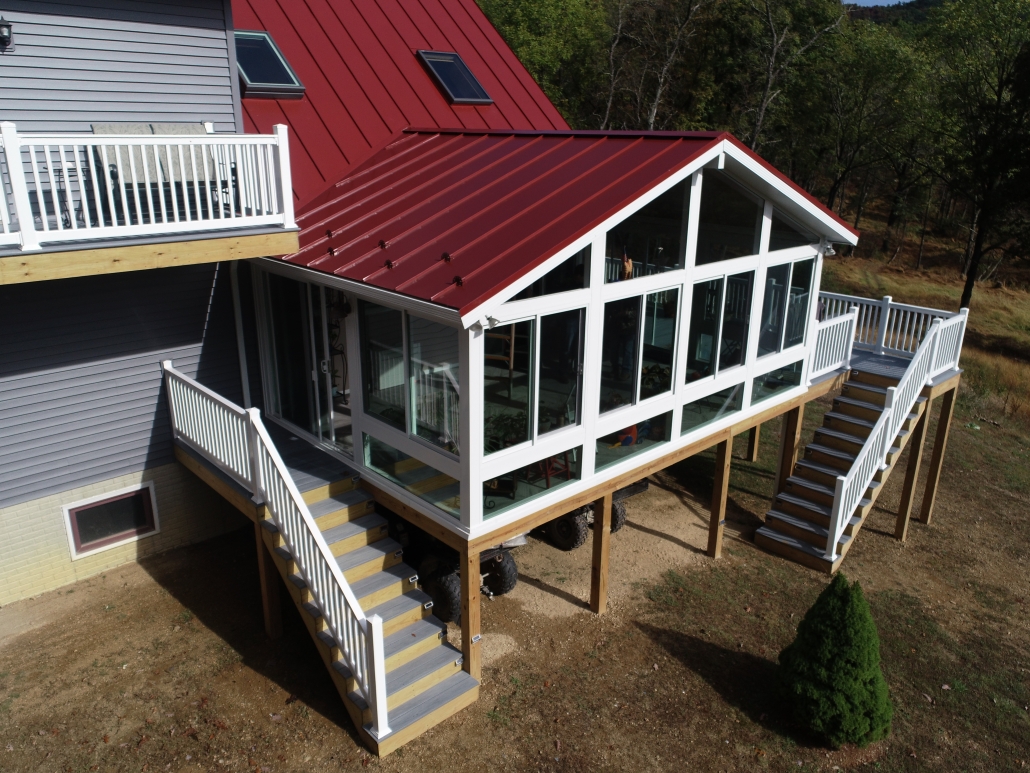 Custom sunroom