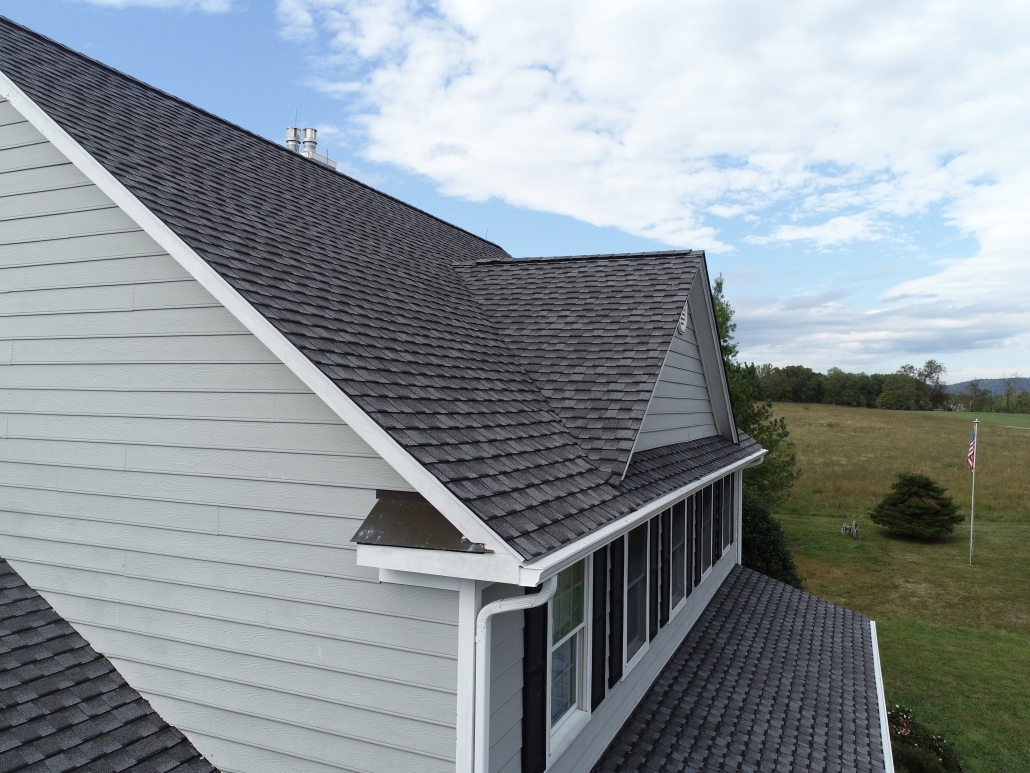 white gutter guards