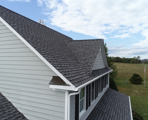 white gutter guards